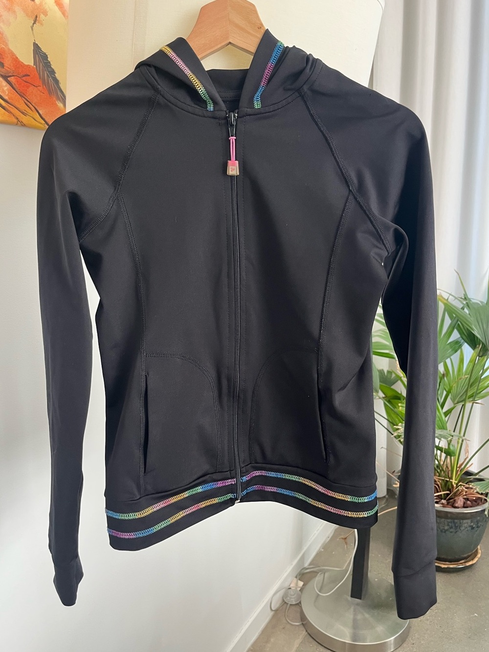 Triple Flip Zip Up Hooded Jacket